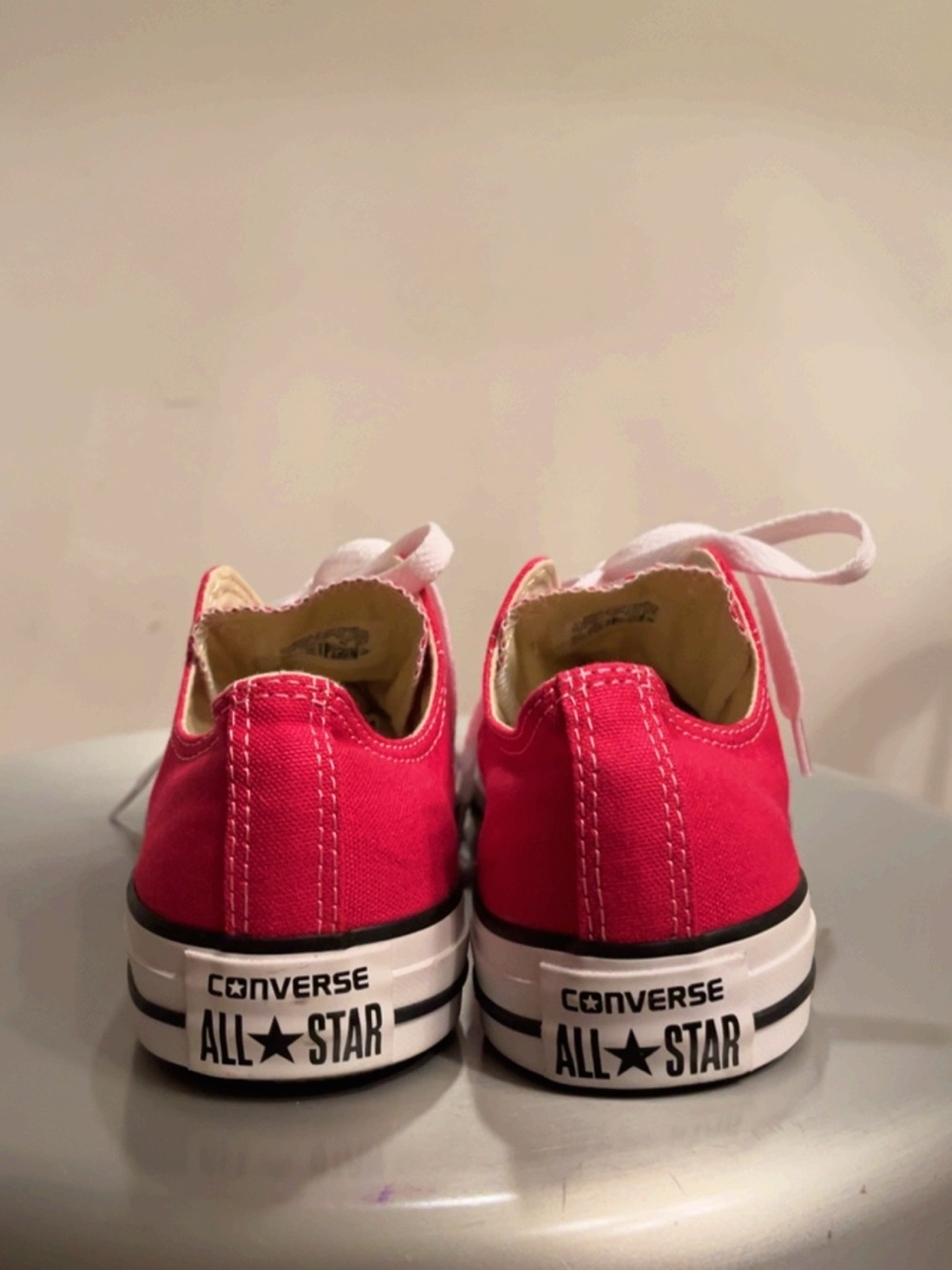 Converse Chuck Taylor All Star Low Top Sneakers Pink Canvas Women’s 9 / Men’s 7 - Picture 3 of 7